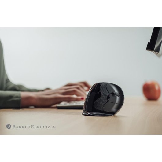 Rato Evoluent D Direito USB Tipo A 3200 DPI Laser Preto Cinzento Prateado