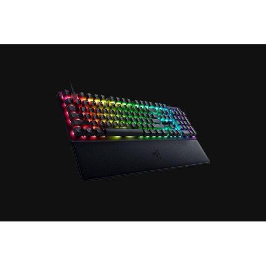 Teclado Razer Huntsman V3 Pro Óptico com Fio QWERTZ RGB e Descanso de Pulso