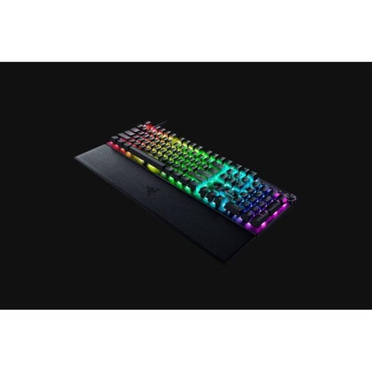 Teclado Razer Huntsman V3 Pro Óptico com Fio QWERTZ RGB e Descanso de Pulso
