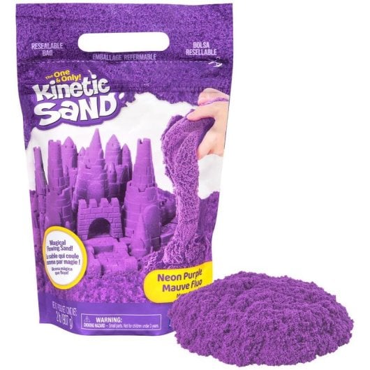 Arena Kinética Morada Spin Master 907 g Kit Manualidades Niños 3 Años