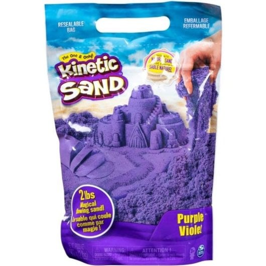 Arena Kinética Morada Spin Master 907 g Kit Manualidades Niños 3 Años