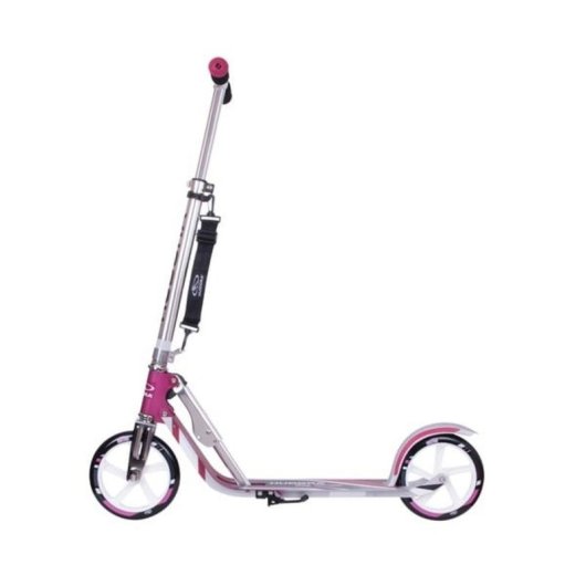 Patinete clásico Hudora Big Wheel 205 2 ruedas 100 kg plegable rosa