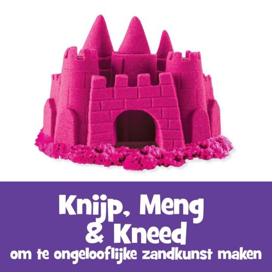 Sabbia Cinetica Rosa 907 g Kit Creativo per Bambini 3 Anni+