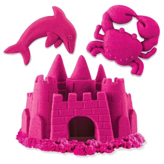 Sabbia Cinetica Rosa 907 g Kit Creativo per Bambini 3 Anni+