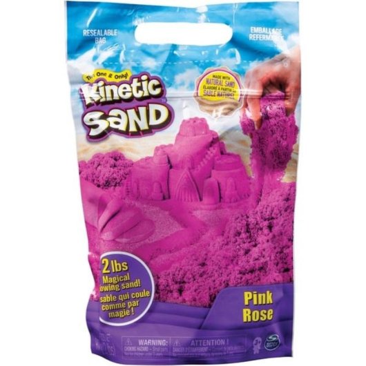 Sabbia Cinetica Rosa 907 g Kit Creativo per Bambini 3 Anni+