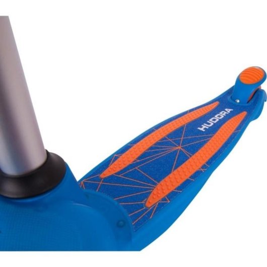 Patinette HUDORA Flitzkids 2.0 3 roues 50 kg roues 120 mm Bleu réglable