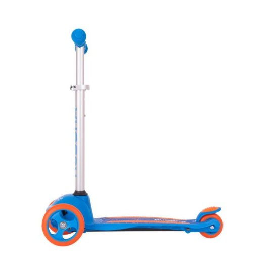 Patinette HUDORA Flitzkids 2.0 3 roues 50 kg roues 120 mm Bleu réglable
