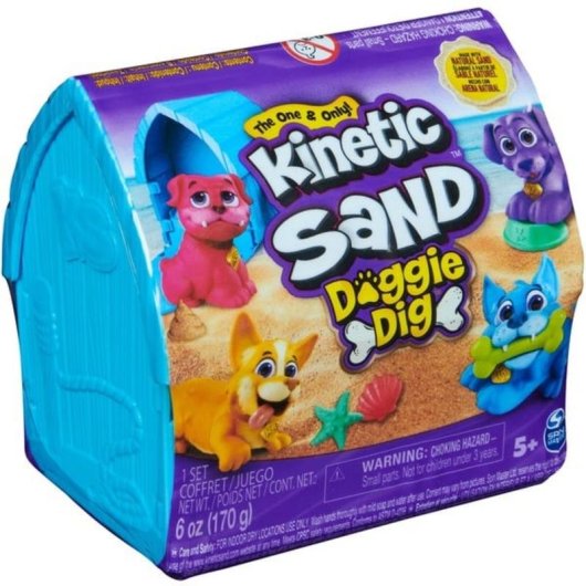 Sabbia Cinetica per Bambini Doggie Dig Spin Master Multiuso