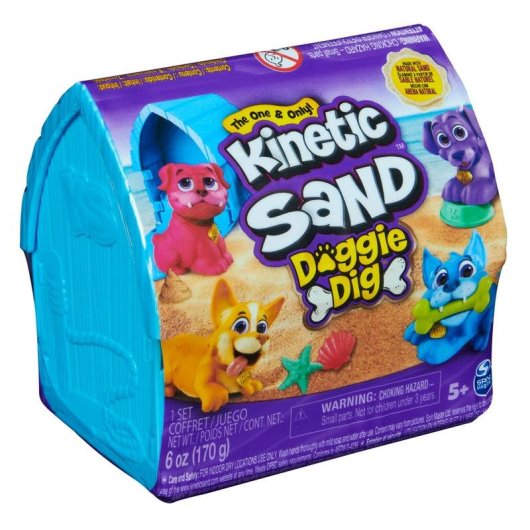 Sabbia Cinetica per Bambini Doggie Dig Spin Master Multiuso