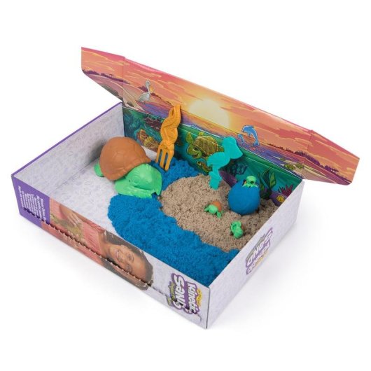 Arena Kinética Playa de las Tortugas Project Planet Spin Master 396 g