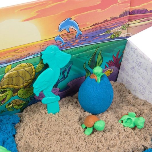 Arena Kinética Playa de las Tortugas Project Planet Spin Master 396 g