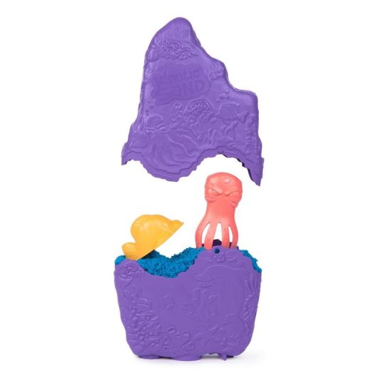 Kit de Arena Mágica Kinetic Sand Arrecife de Coral 227 g