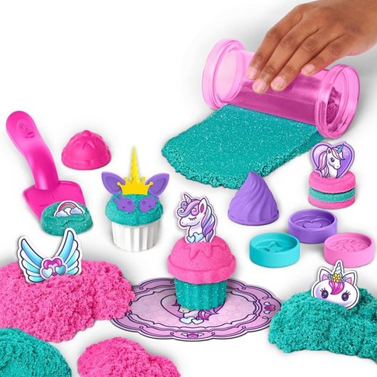 Kinetic Sand Unicornio Backset 453 g mit 8 Werkzeugen