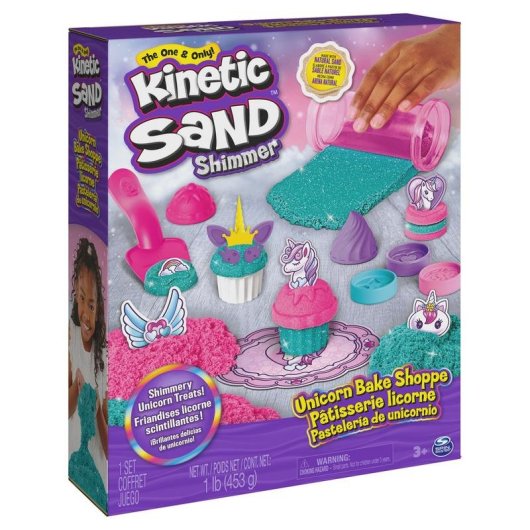 Kinetic Sand Unicornio Backset 453 g mit 8 Werkzeugen