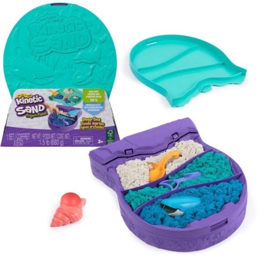 Arena Kinética Project Planet Aguas Profundas Spin Master 680 g