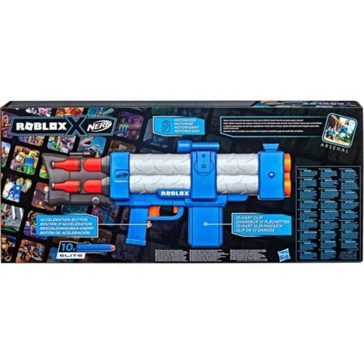Pistolet de jeu Nerf Roblox F2484EU4 Multicolore