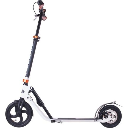 Monopattino HUDORA BigWheel Air 230 Freni Doppi Ruote Gonfiabili Nero/Bianco
