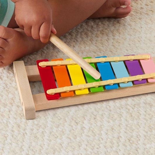 Holz-Xylophon Fisher-Price HXV13 für Kinder ab 2 bis 5 Jahren