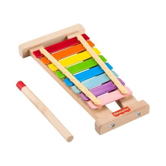 Holz-Xylophon Fisher-Price HXV13 für Kinder ab 2 bis 5 Jahren