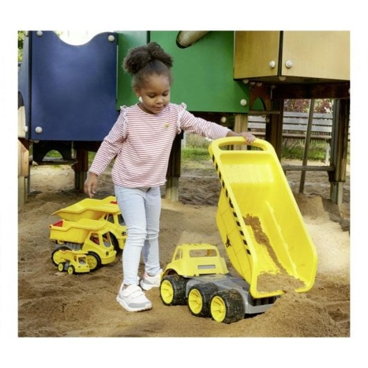 Camião Basculante BIG Power Worker Mega Kipper Plástico Amarelo 2 anos
