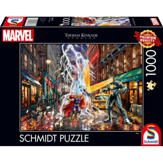 Puzzle Schmidt Spiele 58433 Thor Marvel 1000 peças