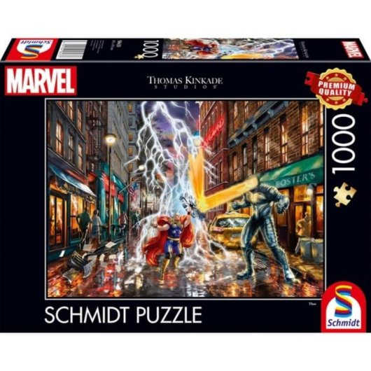 Puzzle Schmidt Spiele 58433 Thor Marvel 1000 peças