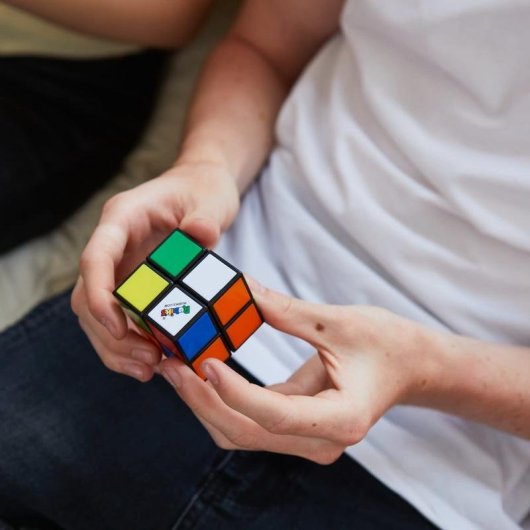 Cubo Rubik 2x2 Spin Master Rompecabezas Mágico de Bolsillo