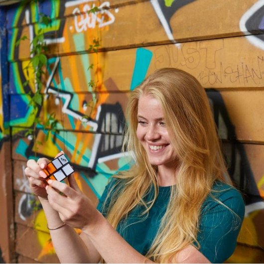 Cubo Rubik 2x2 Spin Master Rompecabezas Mágico de Bolsillo