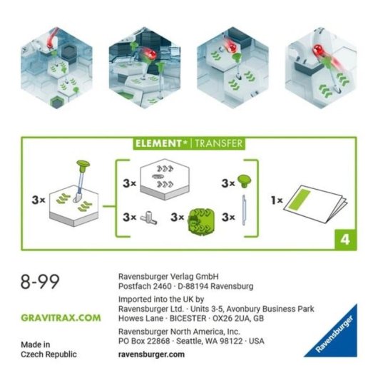 Elemento di Trasferimento Ferroviario GraviTrax Ravensburger