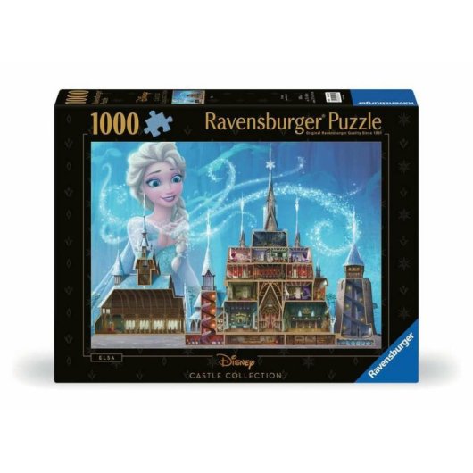 Puzzle Ravensburger Frozen 1000 pezzi Collezione Disney Castles