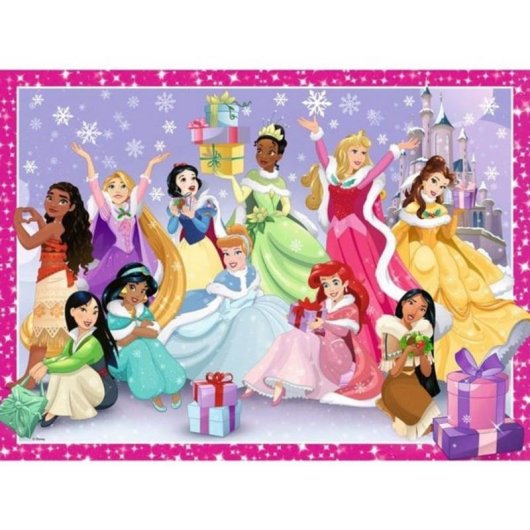 Puzzle Ravensburger 200 pièces Disney Princesses Noël