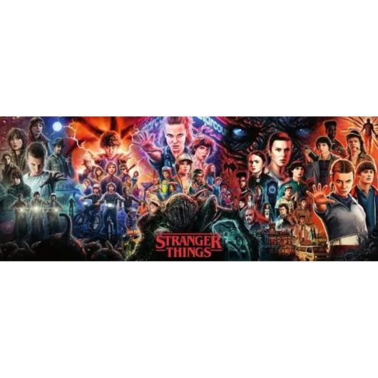 Puzzle Panorama Ravensburger Stranger Things 1000 Teile