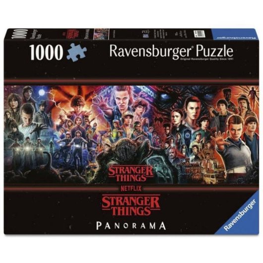 Puzzle Panorama Ravensburger Stranger Things 1000 Teile