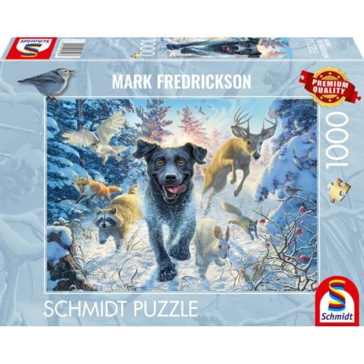 Puzzle 1000 pièces Schmidt Spiele Mark Fredrickson Amour des chiens