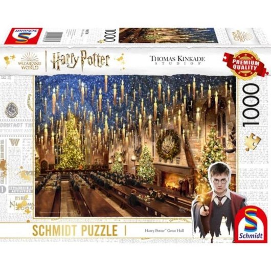 Puzzle 1000 pièces Schmidt Spiele Harry Potter Grand Salon de Poudlard