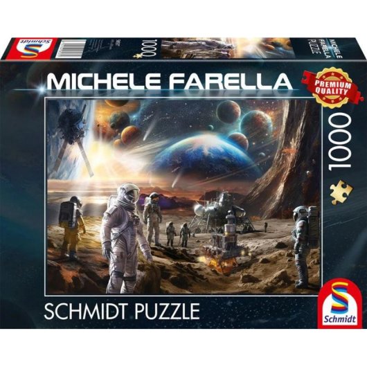 Puzzle 1000 pièces Schmidt Spiele Michele Farella Mundos Infinitos