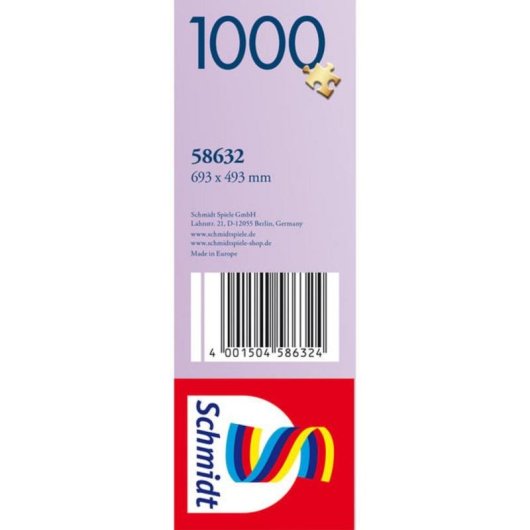 Puzzle 1000 pièces Schmidt Spiele Jardin de Jeff Haynie