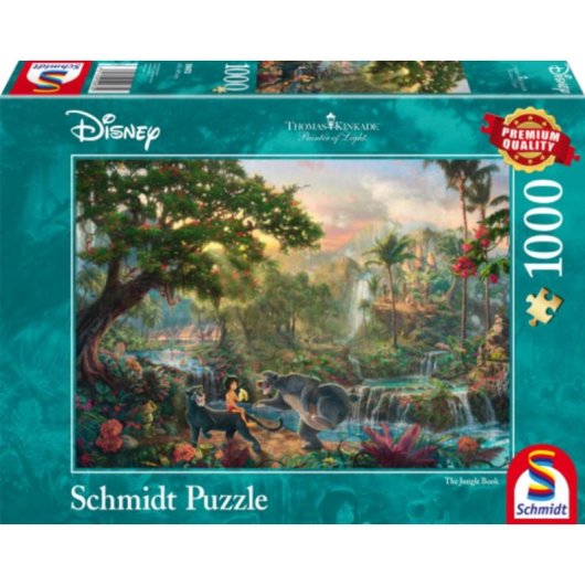 Puzzle 1000 pièces Schmidt Spiele El Libro de la Selva