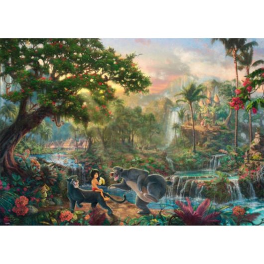 Puzzle 1000 pièces Schmidt Spiele El Libro de la Selva