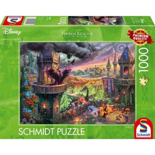 Puzzle Schmidt Spiele 58029 1000 pezzi Maléfica Disney