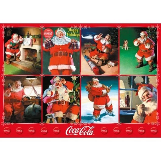 Puzzle Schmidt Spiele 1000 pièces Père Noël de Coca-Cola