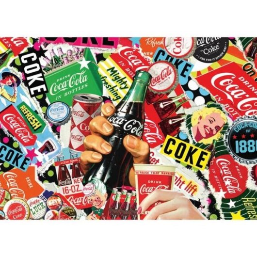 Puzzle Schmidt Spiele Coca Cola is it! 1000 pièces