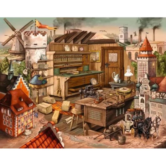 Puzzle Ravensburger EXIT The Circle Anno 1883 919 pièces