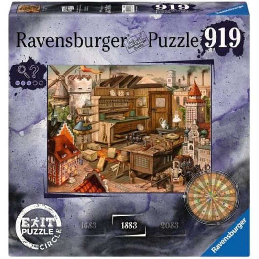 Puzzle Ravensburger EXIT The Circle Anno 1883 919 pièces