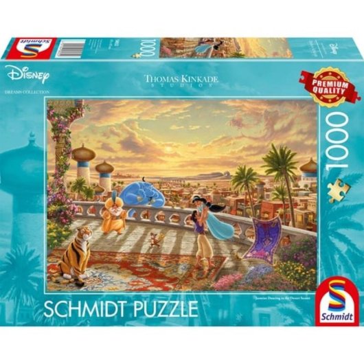 Puzzle 1000 pièces Schmidt Spiele Jasmine Dancing in the Desert Sunset