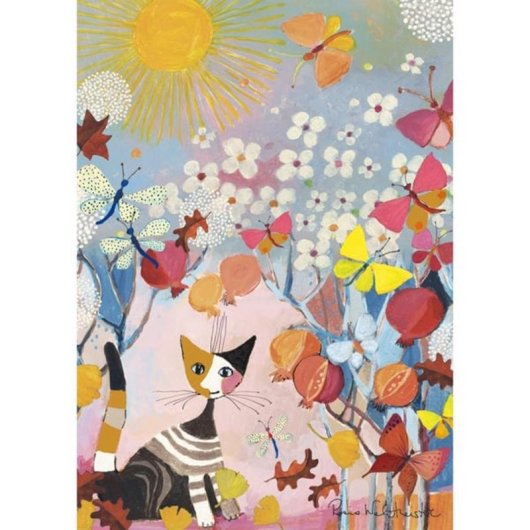 Puzzle 1000 pièces Schmidt Spiele Rosina Wachtmeister Chat rayé