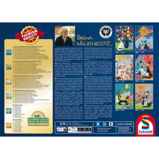 Puzzle 1000 pièces Schmidt Spiele Rosina Wachtmeister Arte
