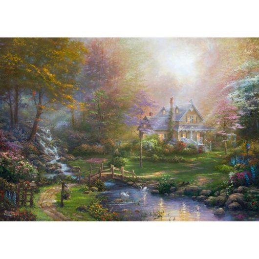 Puzzle 1000 pièces Schmidt Spiele Thomas Kinkade Studios