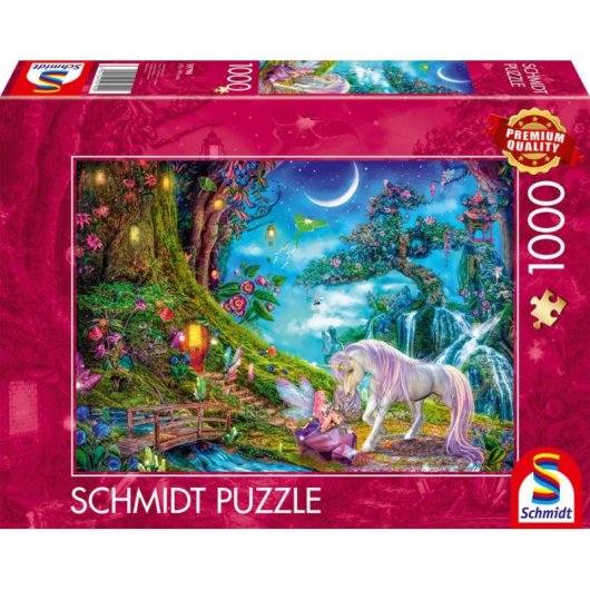 Puzzle 1000 pièces Schmidt Spiele Monde Magique