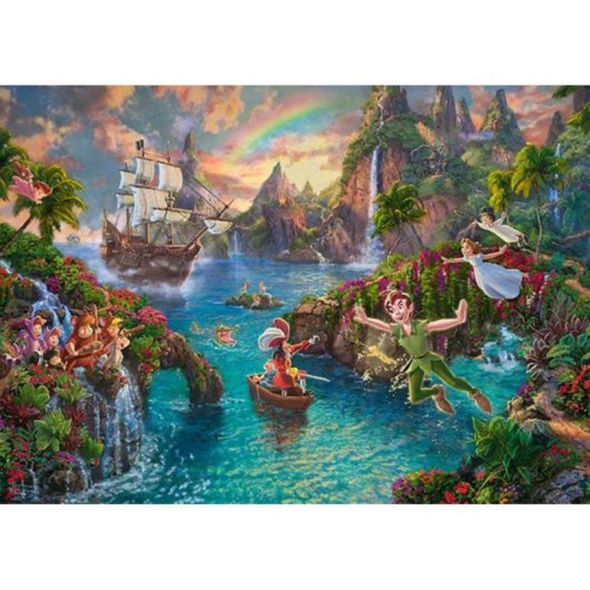 Puzzle 1000 peças Schmidt Spiele Disney Peter Pan